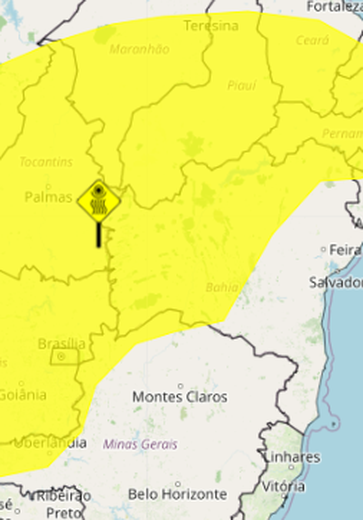 Inmet emite alerta de Baixa Umidade para 22 cidades no interior de Alagoas