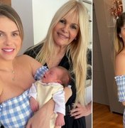 Bárbara e Monique Evans deixam seguidores encantados ao posar com a pequena Ayla: 'Três gerações'