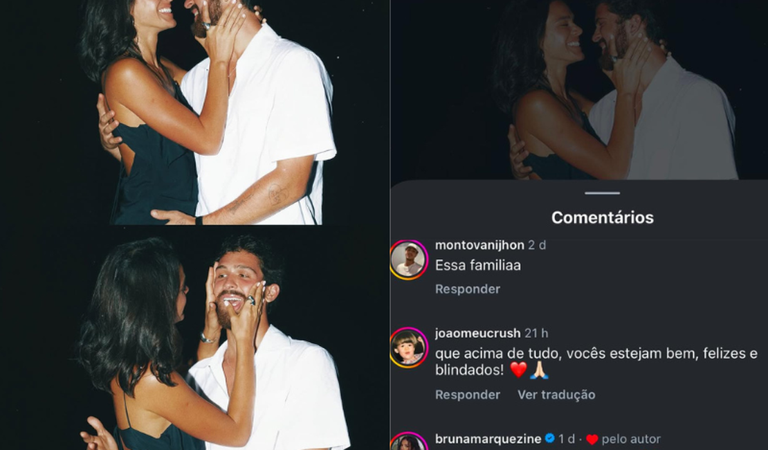 Bruna Marquezine comenta pela 1° sobre a festa na Fazenda Talismã