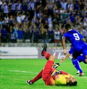 CSA goleia o Murici por 4x0 no Estádio Rei Pelé