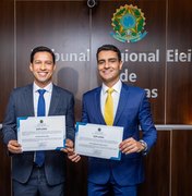 JHC e Rodrigo Cunha são diplomados prefeito e vice-prefeito de Maceió