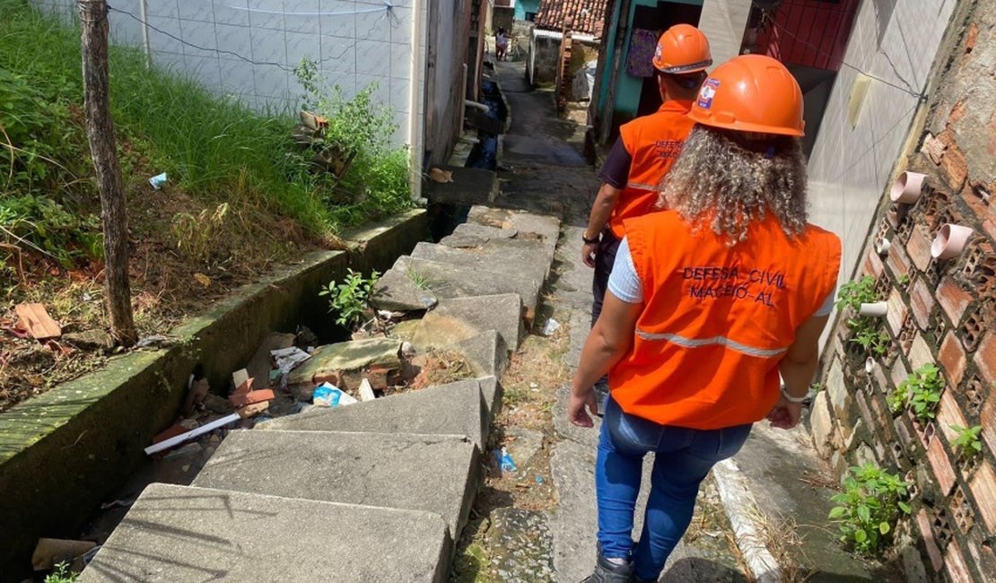 Defesa Civil de Maceió registra mais de mil atendimentos na capital em 2025