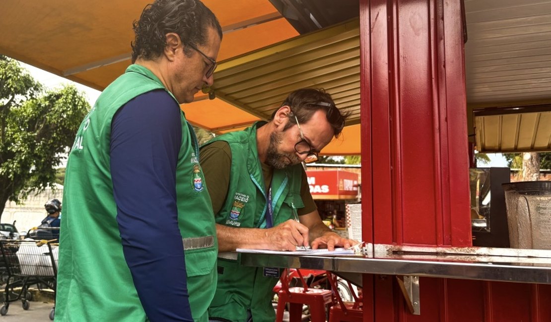 Operação Língua Suja autua empreendimento na Feirinha do Tabuleiro