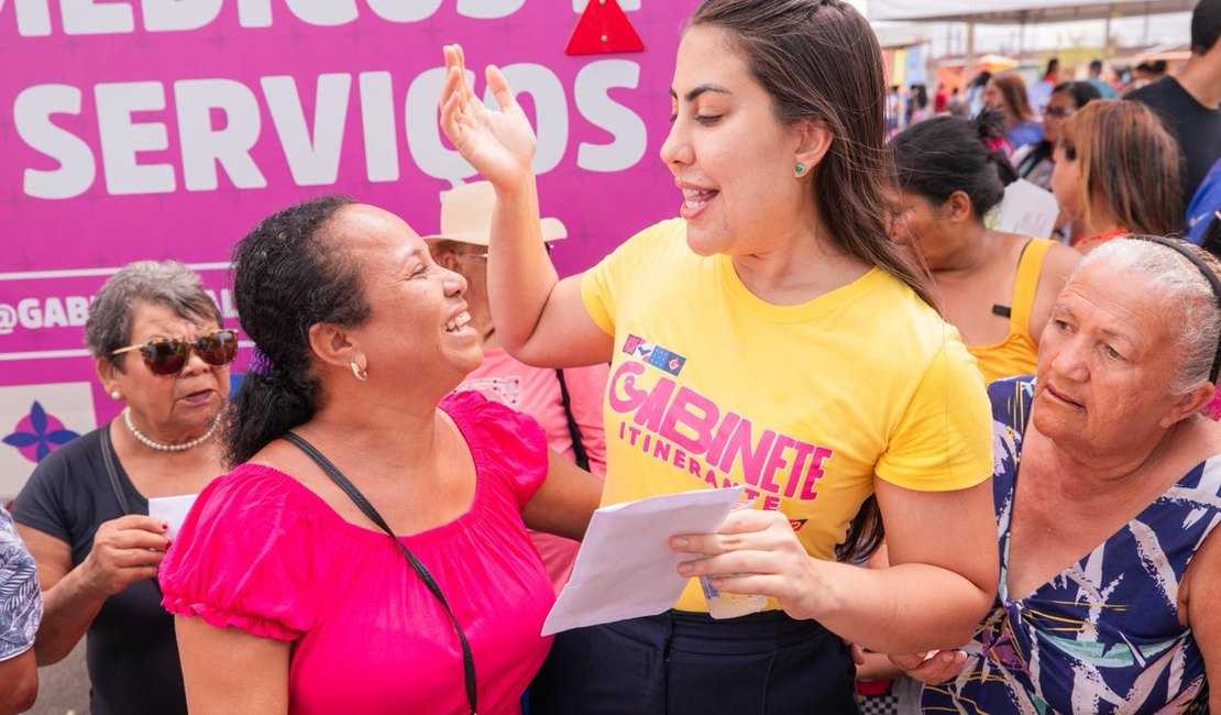 Gabinete Itinerante de Gabi Gonçalves leva serviços gratuitos a Japaratinga nesta sexta (28)