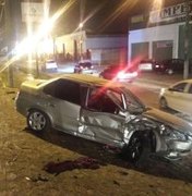 Acidente entre veículos deixa cinco feridos na Via Expressa, em Maceió