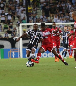 CRB fica no 0x0 com o Ceará e é eliminado da Copa do Nordeste