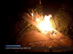 Primeiro foguete comercial partindo do Brasil é lançado no Maranhão e explode após decolagem