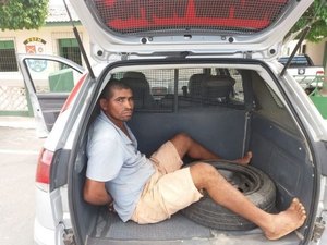  PM prende acusado de assassinar professor em Piranhas