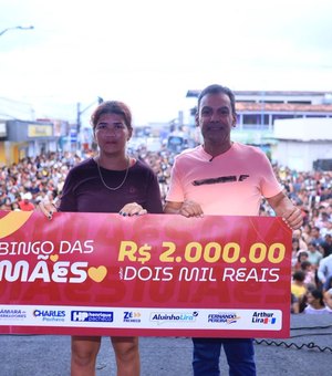 São Sebastião realiza Bingo das Mães com praça lotada e diversos prêmios