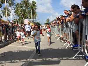 Corrida amadora de pais e filhos anima domingo em Maragogi