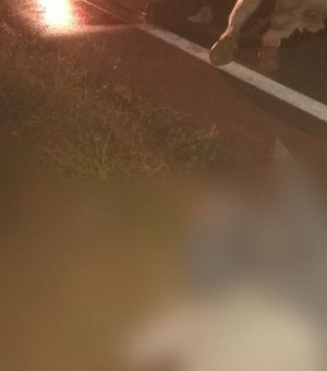 Animal solto na pista causa morte de motociclista em Mata Grande, no Sertão de Alagoas