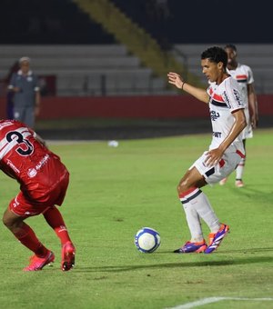 CRB empata com Botafogo-SP e fecha rodada na vice-lanterna da Série B