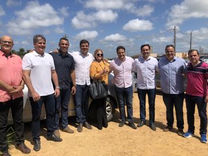 Vereadores prestigiam ato de retomada das obras da Ecovia Norte 