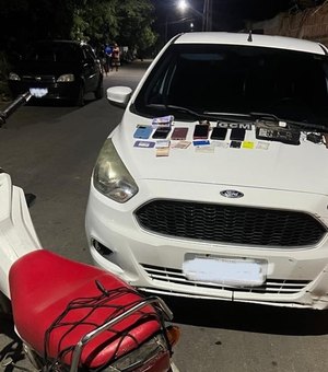 Quatro suspeitos de assalto são presos em Delmiro Gouveia
