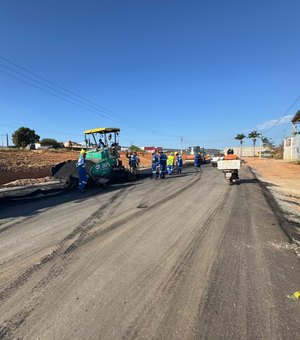 Obras de duplicação da BR-316 seguem em andamento em Palmeira dos Índios
