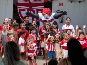 CRB celebra Mês das Crianças com evento especial no CT Ninho do Galo