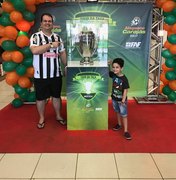 Troféu que será entregue ao campeão alagoano é exposto em Arapiraca