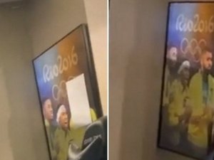 Gabigol reaparece em quadro na casa de Neymar após ser 'coberto' em foto