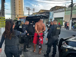 [Vídeo] Foragido da Justiça da Paraíba por estupro de vulnerável é preso em Maceió