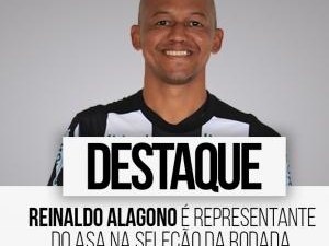 Reinaldo Alagoano representa o ASA na seleção da rodada da Série C