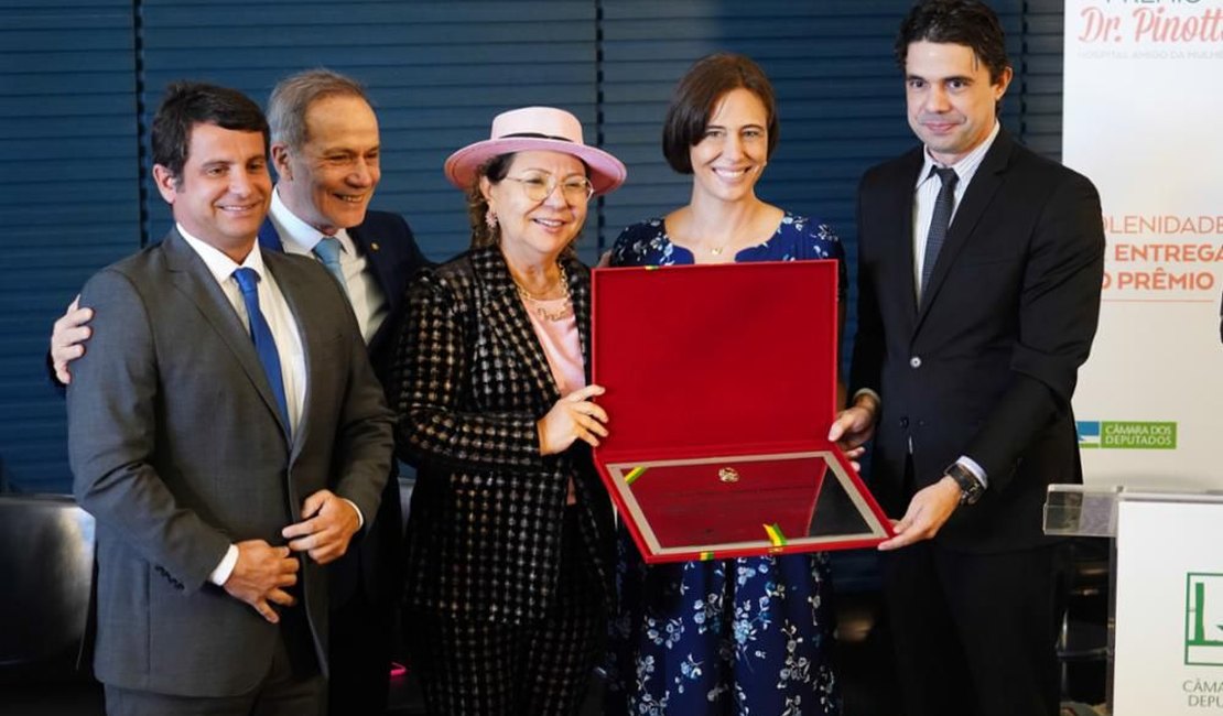Hospital de Amor de Arapiraca ganha prêmio pela qualificação dos serviços de saúde da mulher