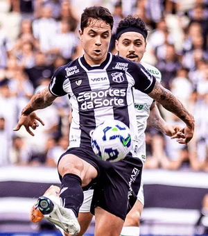 Ceará perde em casa para o Palmeiras e é rebaixado à Série B