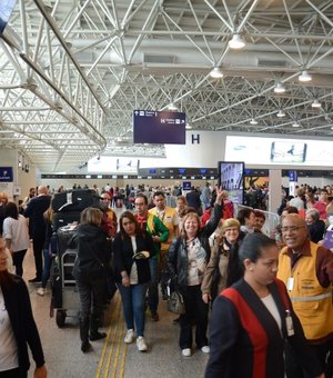 Nove em dez passageiros aprovam aeroportos dos Jogos Olímpicos