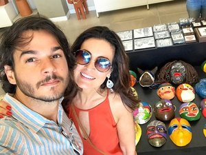 Fátima Bernardes sobre namoro à distância: 'Lar é onde estivermos juntos'