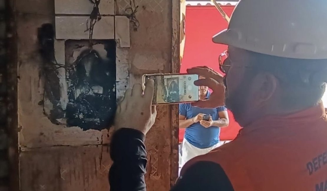 Defesa Civil reforça importância da manutenção elétrica para evitar incêndios residenciais