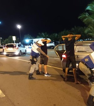 Blitzes da Lei Seca prendem dois motoristas embriagados em Maceió