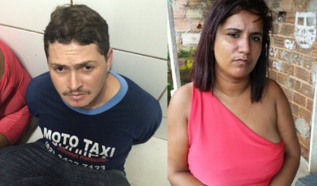 Casal suspeito de assaltos e tráfico de drogas é detido por agentes da Oplit
