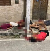 Quatro jovens são baleados na Barra de São Miguel e apenas um sobrevive