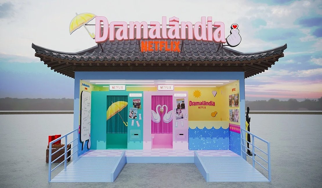 Em Maceió, Netflix promove ação imersiva em homenagem aos K-Dramas