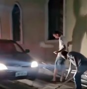 Carro desgovernado atinge igreja durante celebração religiosa no município de Girau do Ponciano