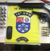 Homem é flagrado com porte ilegal de armas em Igaci