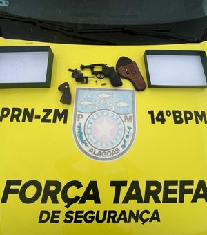 Suspeito de homicídio é preso com arma usada no crime em Colônia Leopoldina