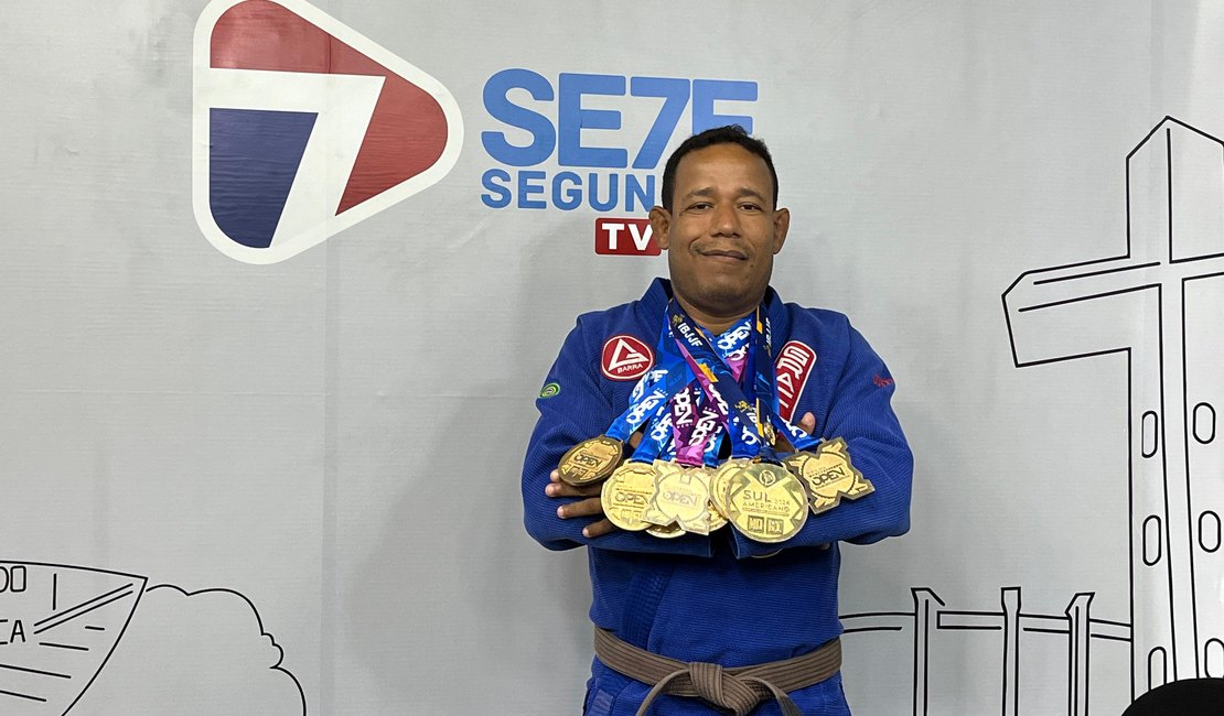 Alexandre Negão vai representar Arapiraca no Brasileiro de Jiu-Jitsu, em SP