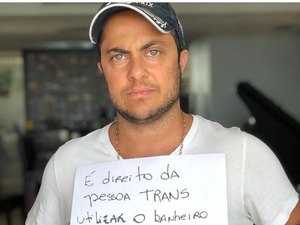 Em rede social, Thammy Miranda fala sobre caso de transfobia em Maceió