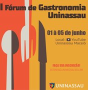 I Fórum de Gastronomia reunirá nomes importantes de Alagoas e inscrições são gratuitas
