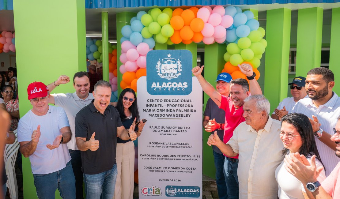 Governo de Alagoas investe mais de R$ 18 milhões na área de educação em Poço das Trincheiras