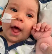 Família de bebê diagnosticado com doença rara busca arrecadar R$ 12 milhões