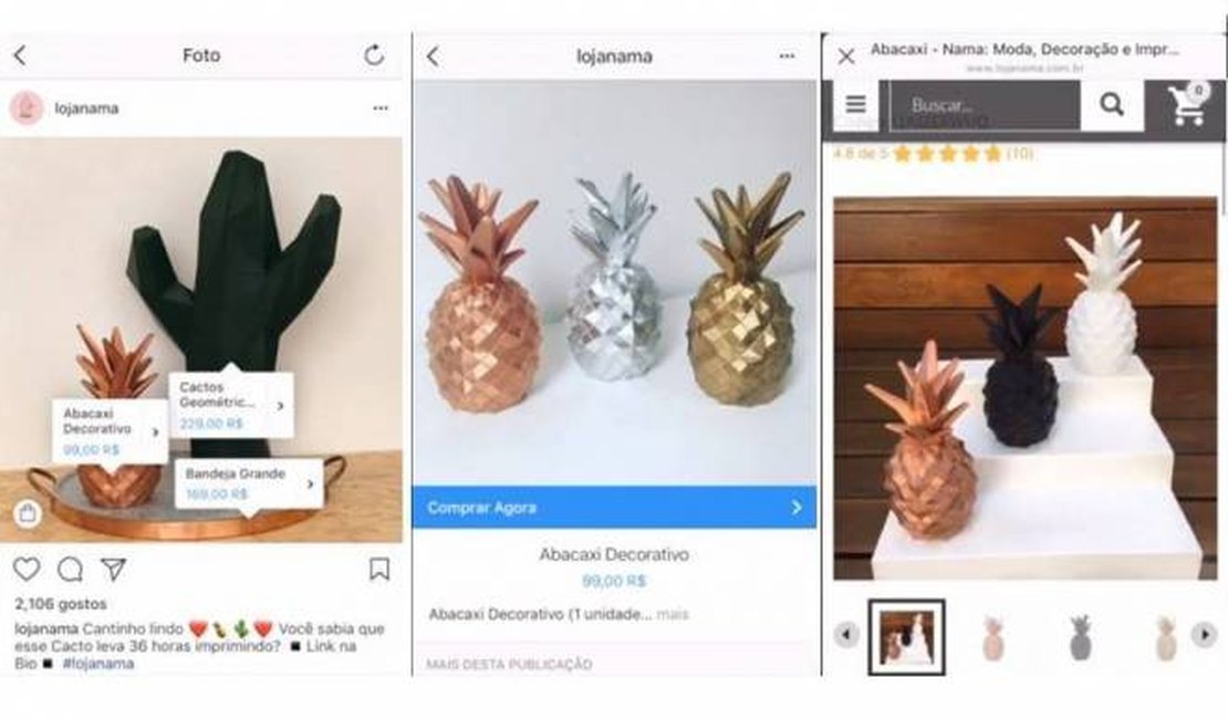 Instagram agora permite vender produtos dentro do app