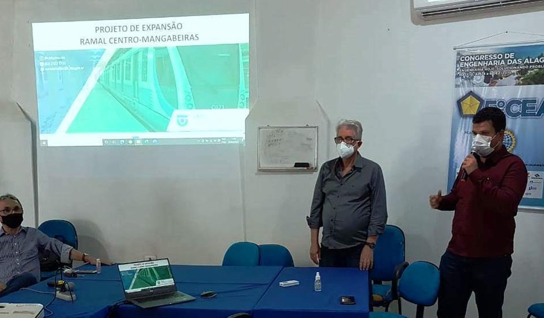 Projeto de expansão do VLT do Centro até Mangabeiras é apresentado