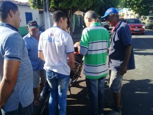 Motos colidem frontalmente e deixa dois feridos, em Arapiraca