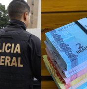 Operação da PF investiga comércio de dinheiro falso pelos Correios na cidade de Piranhas