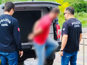 PC prende homem em Fórum após descobrir mandado de prisão por tentativa de homicídio