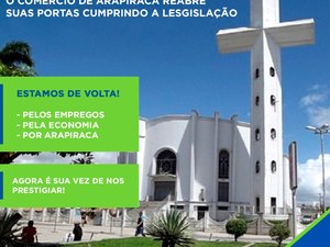 Decreto municipal amplia horário de funcionamento do comércio de Arapiraca