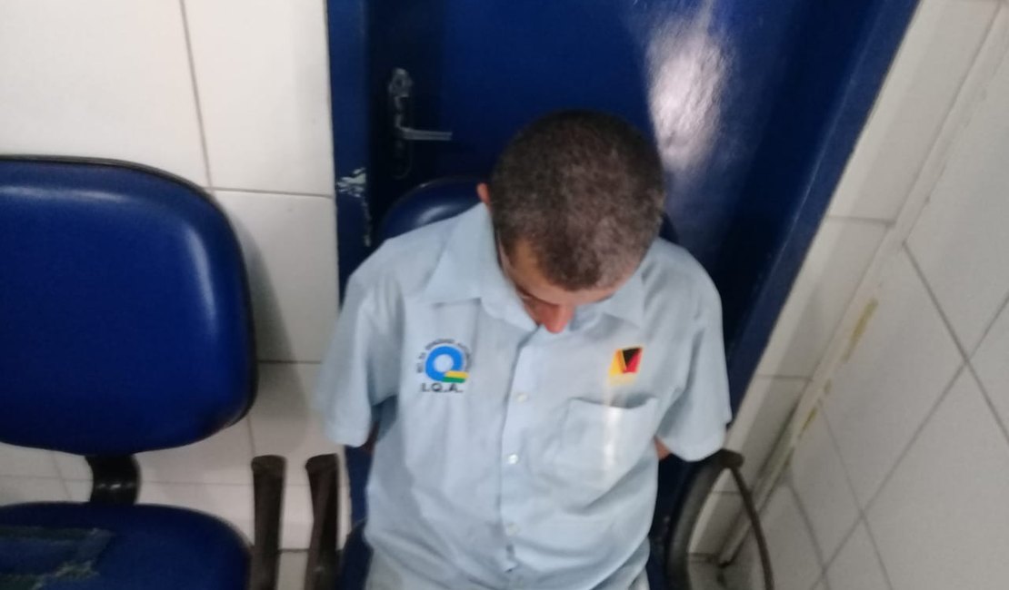 Homem é preso após furtar objetos de loja de departamento em Maceió