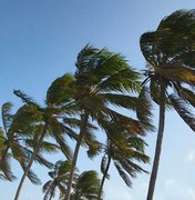 Semarh alerta para ventos fortes no Litoral e no Baixo São Francisco de Alagoas