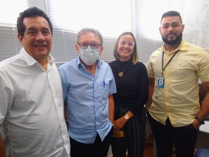 Severino Pessoa é recebido por diretores da Santa Casa de Penedo e assegura novos investimentos ao hospital